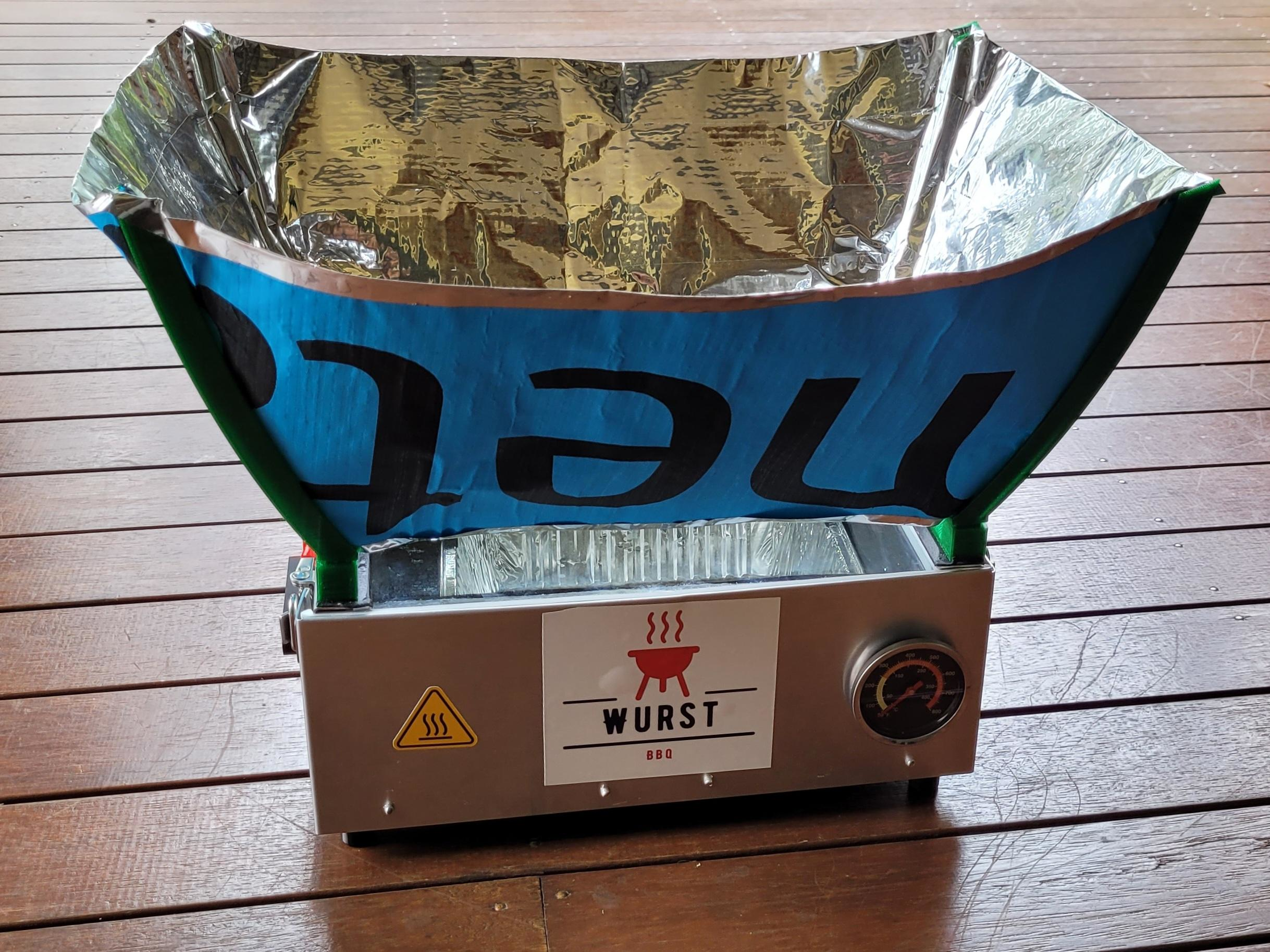 Photo of solar BBQ